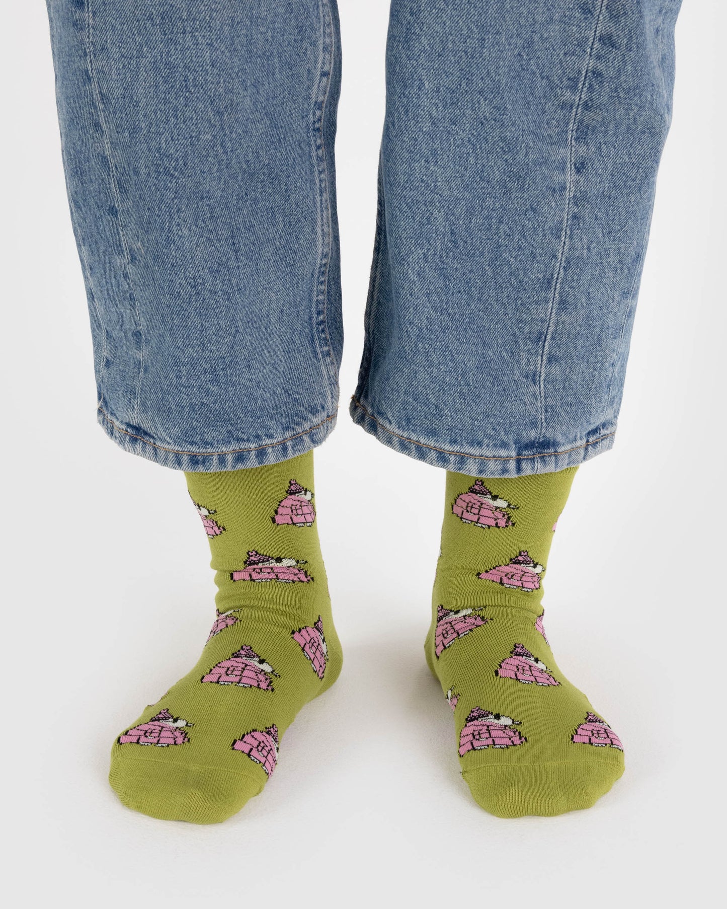 BAGGU Crew Sock - Snoopy