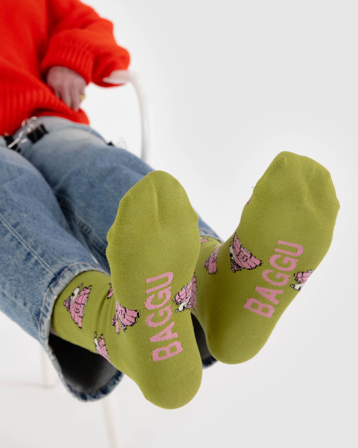 BAGGU Crew Sock - Snoopy