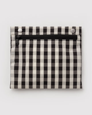 BAGGU Everyday Cloud Bag - Black and Cream Gingham