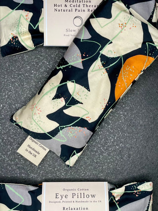 Eye Pillow økologisk bomull - Cosmos