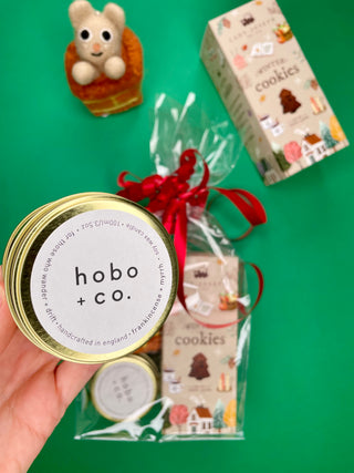 Julegave - Kjeks, Duftlys og Julepynt