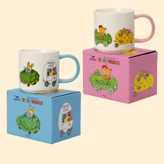 Busy World - Things That Go Sett med 2 kopper