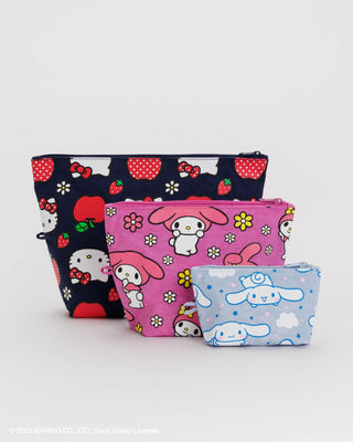 BAGGU Go Pouch Set - Hello Kitty