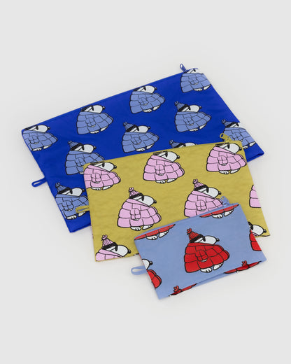 BAGGU Go Pouch Set - Puffer Snoopy