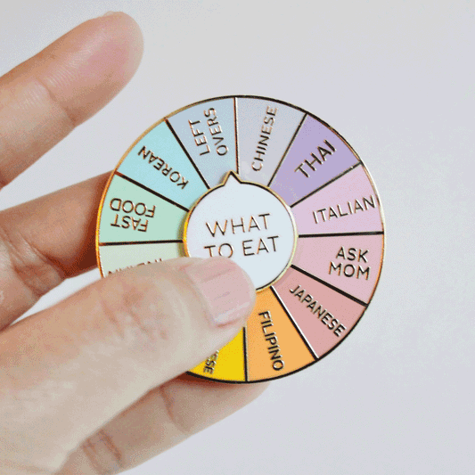Spinning What To Eat Pins