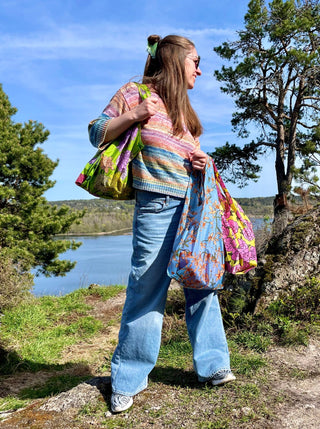 Standard BAGGU - Garden Flowers - Sett med 3 stk