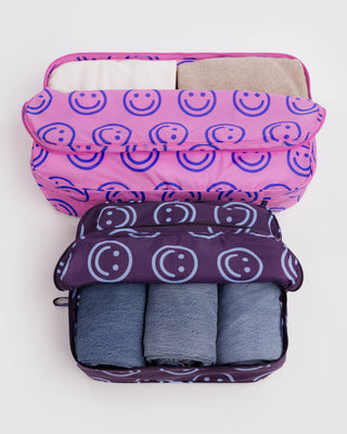 BAGGU Large Packing Cube Set -  Bright Happy Mix