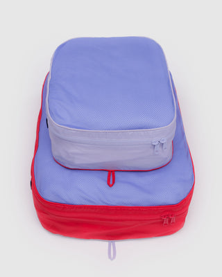 BAGGU Large Packing Cube Set - Mesh Berry Mix
