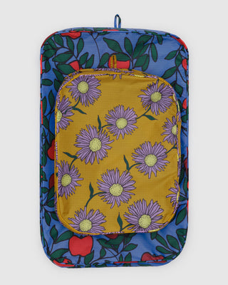BAGGU Large Packing Cube Set - Night Orchard