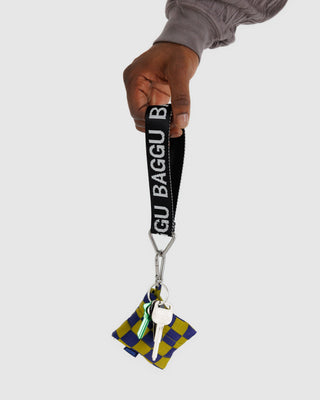 BAGGU Logo Keychain - Black & White