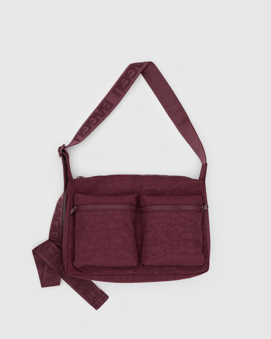 BAGGU Medium Cargo Crossbody - Mahogany
