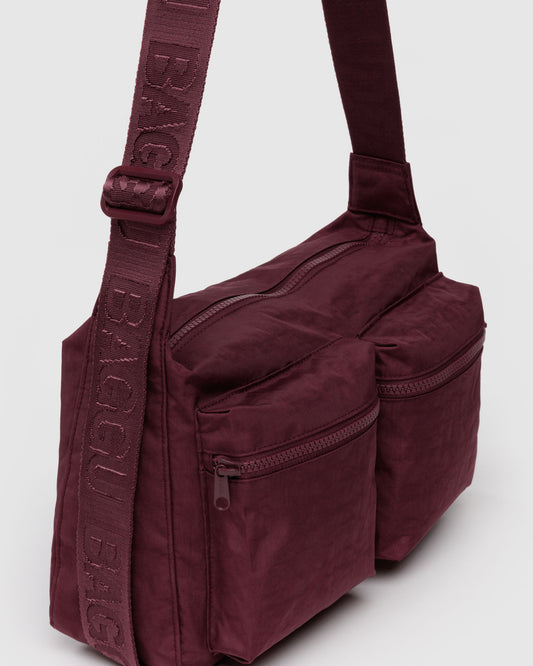 BAGGU Medium Cargo Crossbody - Mahogany
