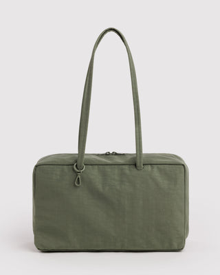 BAGGU Medium Nylon Bowler Bag - Caper
