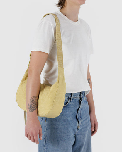 BAGGU Medium Crescent Bag - Butter