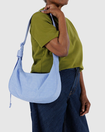 BAGGU Medium Crescent Bag - French Blue