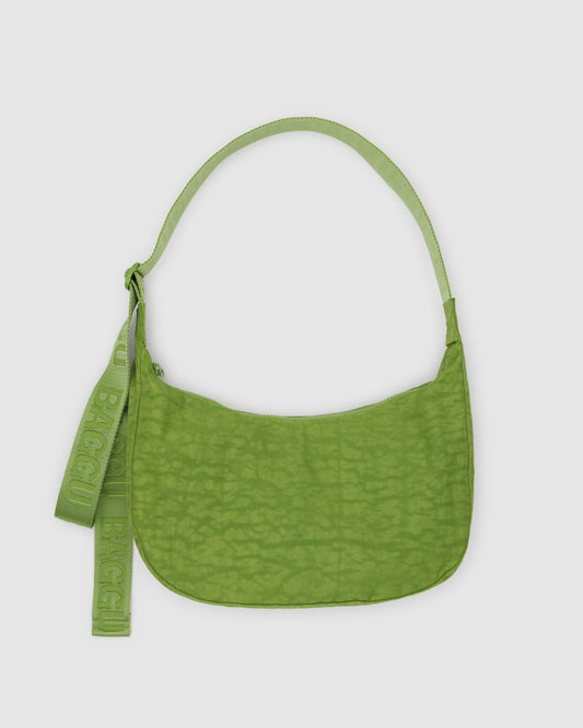 BAGGU Medium Crescent Bag - Green Juice