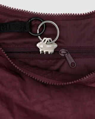 BAGGU Medium Crescent Bag - Mahogany