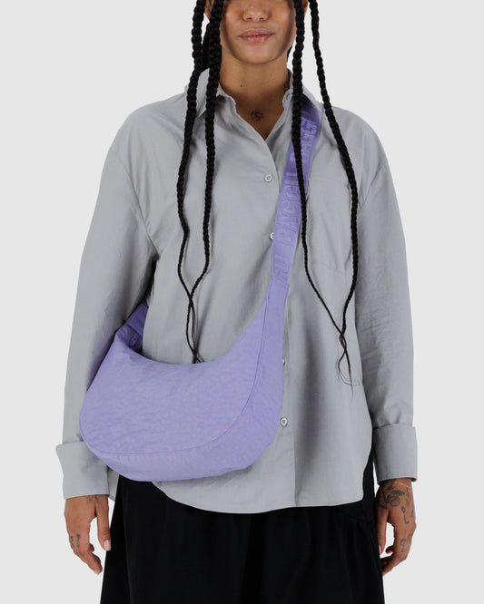 BAGGU Medium Crescent Bag - Wisteria