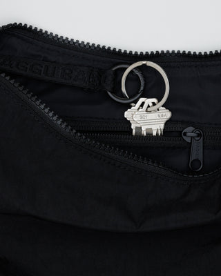 BAGGU Medium Crescent Bag - Black (ny lengde på stropp)