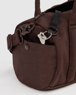 BAGGU Nylon Duffle Bag - Coffee