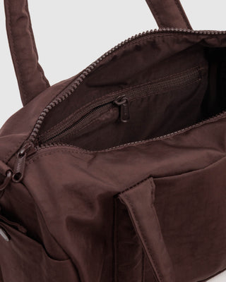 BAGGU Nylon Duffle Bag - Coffee