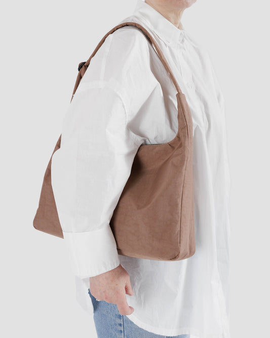 BAGGU Nylon Shoulder Bag - Cocoa