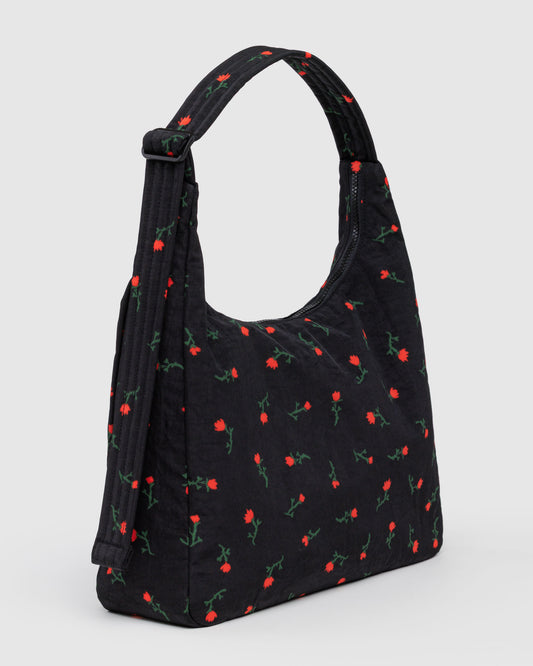 BAGGU Nylon Shoulder Bag - Painted Wildflower