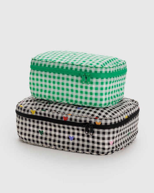 BAGGU Packing Cube Set - Gingham
