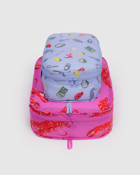BAGGU Packing Cube Set - Sea Creatures