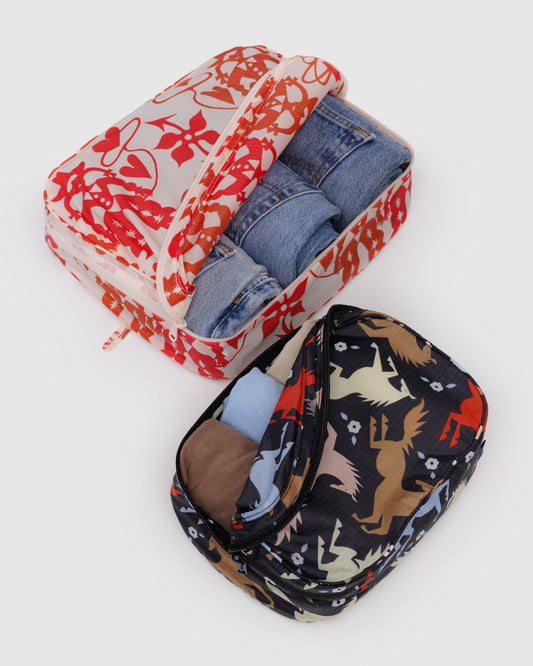 BAGGU Packing Cube Set - Western Cut-outs