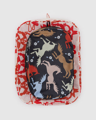 BAGGU Packing Cube Set - Western Cut-outs