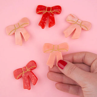 PINK RIBBON Hårspenne