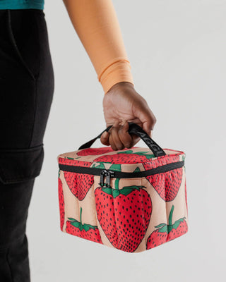 BAGGU Puffy Lunch Bag - Strawberry