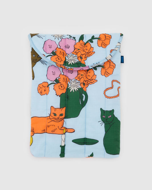 BAGGU Puffy Laptop Sleeve 13"/14" - Table Cats