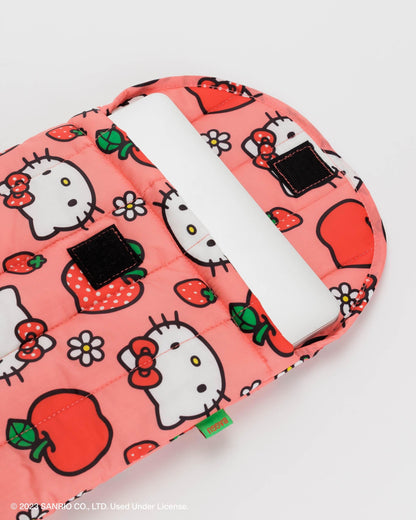 BAGGU Puffy Laptop Sleeve 13"/14" - Hello Kitty