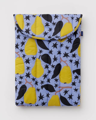 BAGGU Puffy Laptop Sleeve 16" - Golden Pears