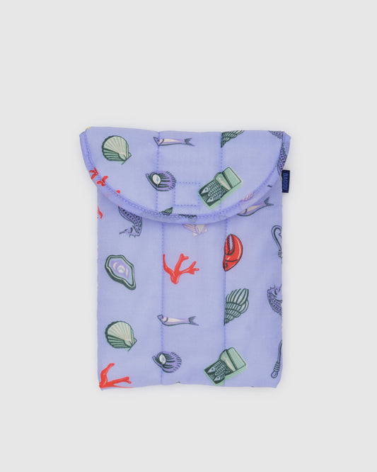BAGGU Puffy Tablet Sleeve 8" - Sea Charms