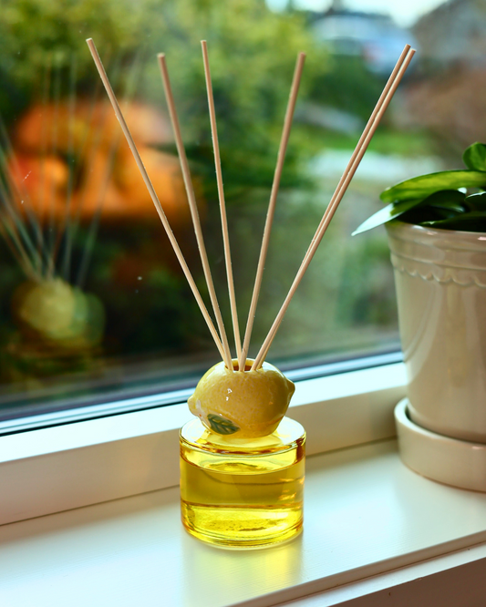 Sitrusduft med Frukttopp – Sitron eller Appelsin (100 ml)