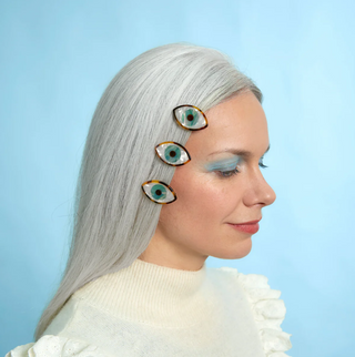EYE BLUE Hårspenne