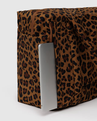 BAGGU Small Cloud Carry-On Bag - Leopard