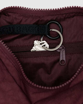 BAGGU Small Crescent Bag - Mahogany
