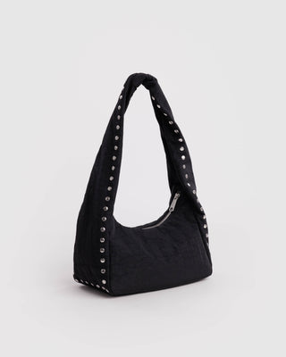 BAGGU Small Nylon Meringue Bag - Studs