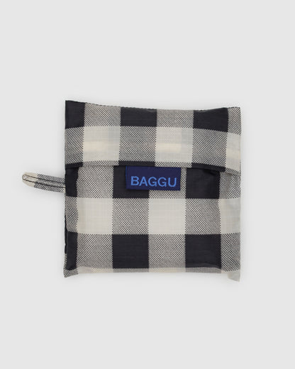 Standard Baggu - Black & White Big Check