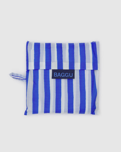 Standard Baggu - Blue Painted Stripe
