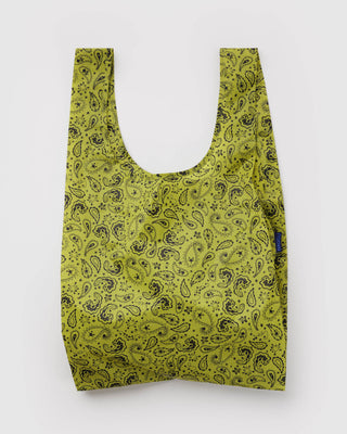 Standard BAGGU Handlenett - Chartreuse Paisley