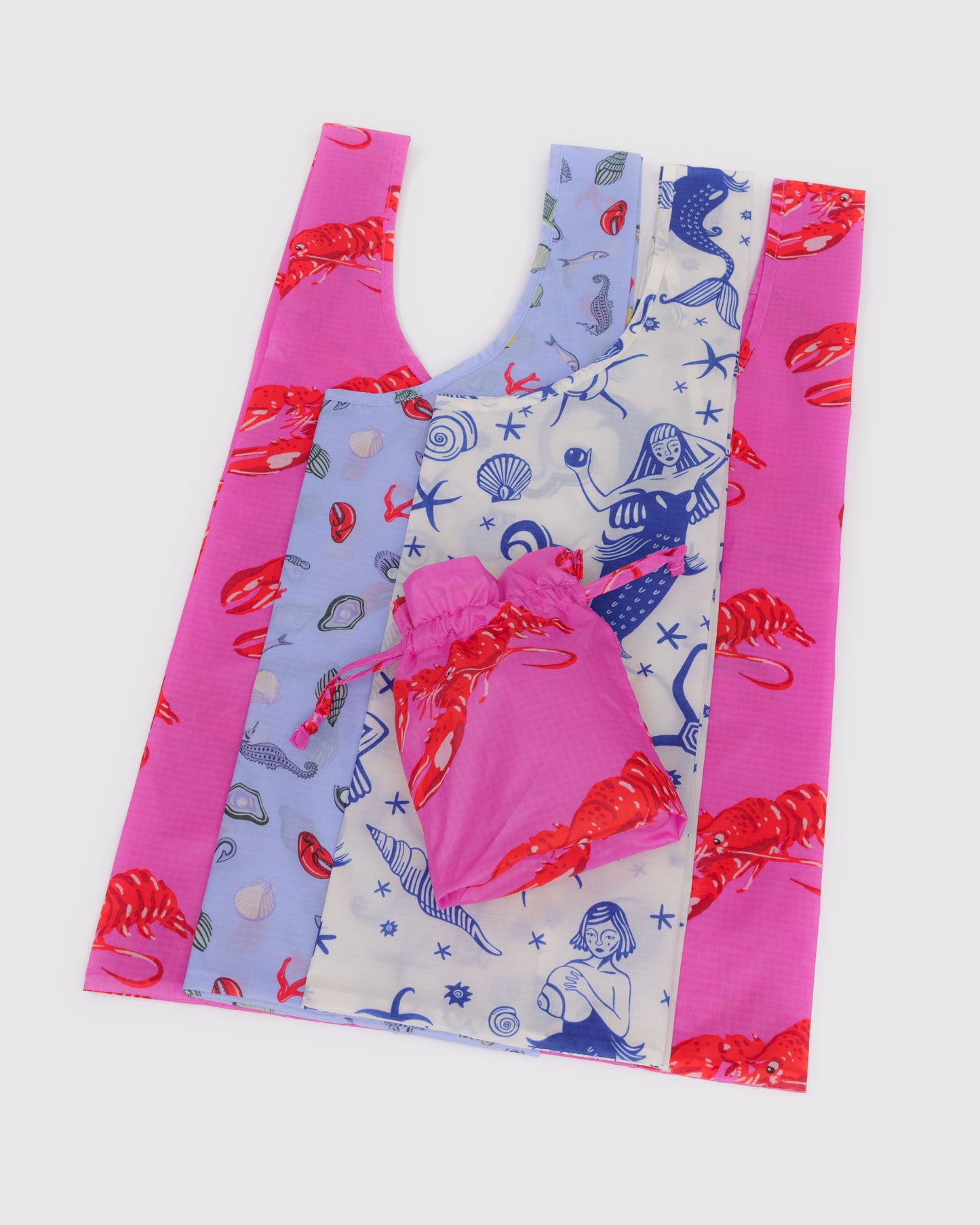 Standard BAGGU - Sea Creatures - Sett med 3 stk