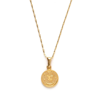 Tiny Zodiac Medallion - Sagittarius