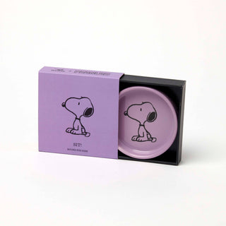 Snoopy Mini Dish Purple - Sit