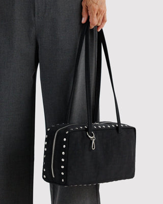 BAGGU Nylon Bowler Bag - Studs