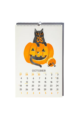 2026 Risografi Premium Kalender – Butterfly Days (Bromstad Printing Co.)